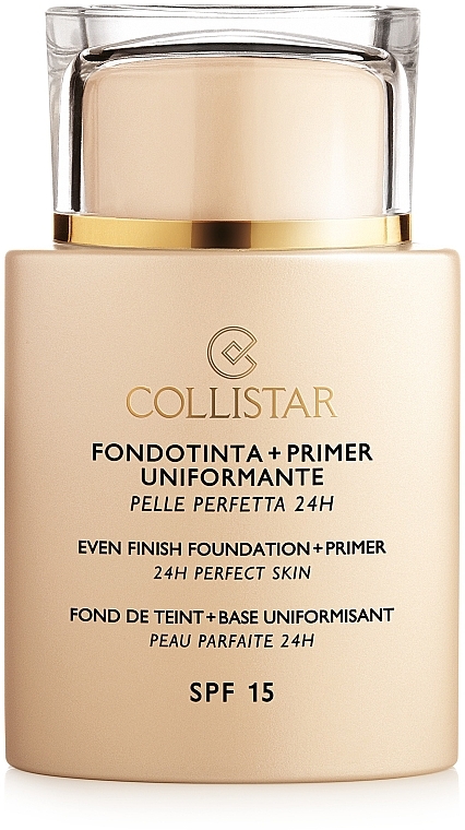 Baza pod makijaż - Collistar Foundation Primer Perfect Skin Smoothing 24H SPF15