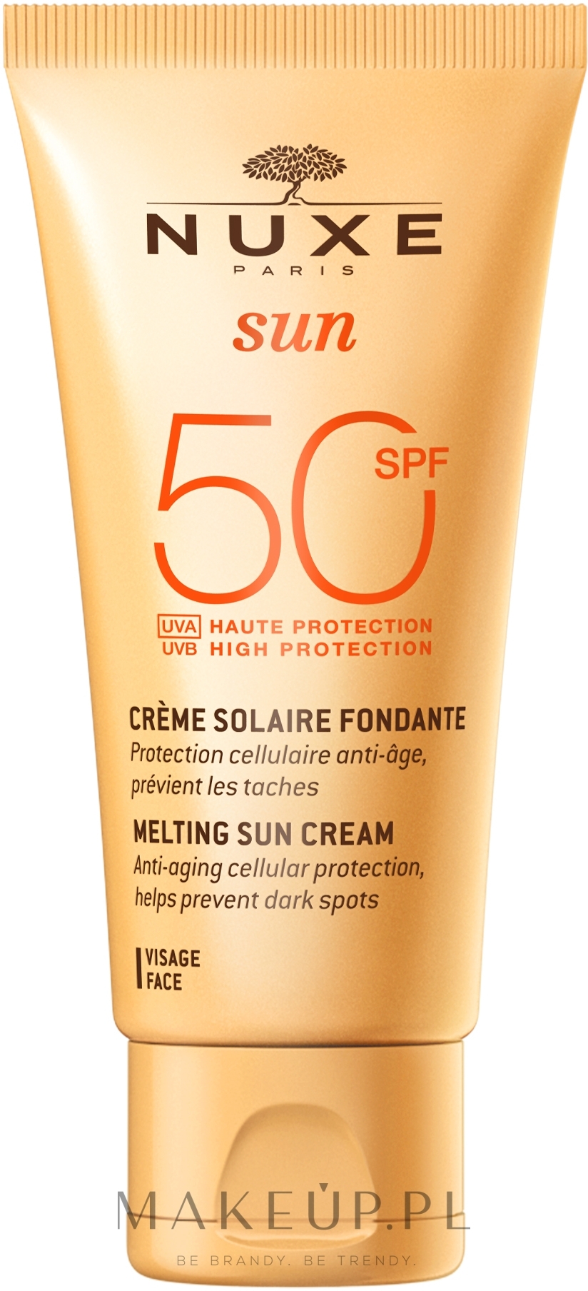 Przeciwsłoneczny krem do twarzy SPF 50 - Nuxe Sun — Zdjęcie 50 ml