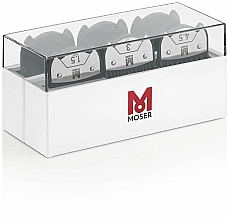 Kup Zestaw nakładek do maszynki do strzyżenia włosów Magnetic Premium , (1.5/3/4.5/6/9/12 mm ), 1801-7000 - Moser