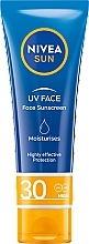 Nawilżający krem przeciwsłoneczny do twarzy SPF 30 - NIVEA Sun UV Face Sunscreen SPF30 — Zdjęcie N1