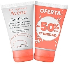 Kup Zestaw - Avene Cold Cream Concentrated Hand Cream (h/cr/2x50ml)