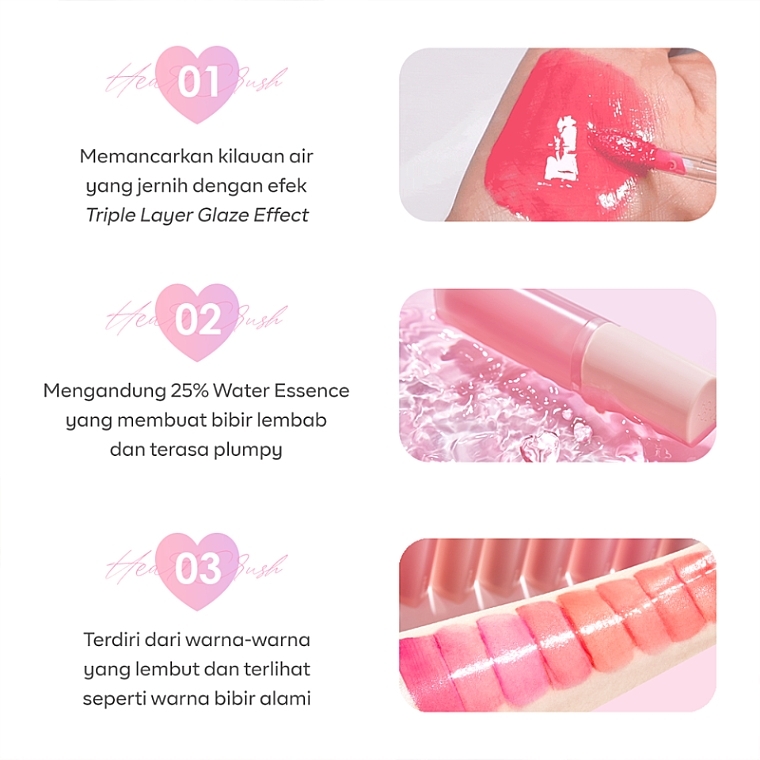 Tint do ust - Holika Holika Heart Crush Bare Glaze Tint — Zdjęcie N10