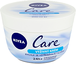 Intensywnie odżywczy krem do twarzy i ciała - NIVEA Care Intensive Nourishment Face & Body Cream — Zdjęcie N3