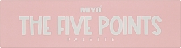 Paletka cieni do powiek - Miyo Five Points Palette — Zdjęcie N3