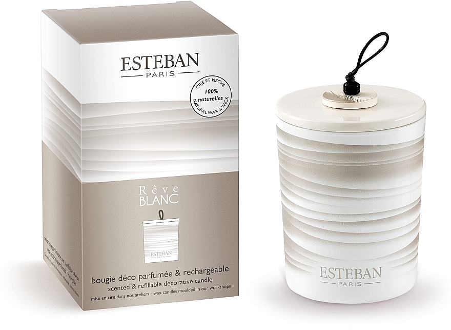 Esteban Reve Blanc - Perfumowana świeca dekoracyjna — Zdjęcie N1
