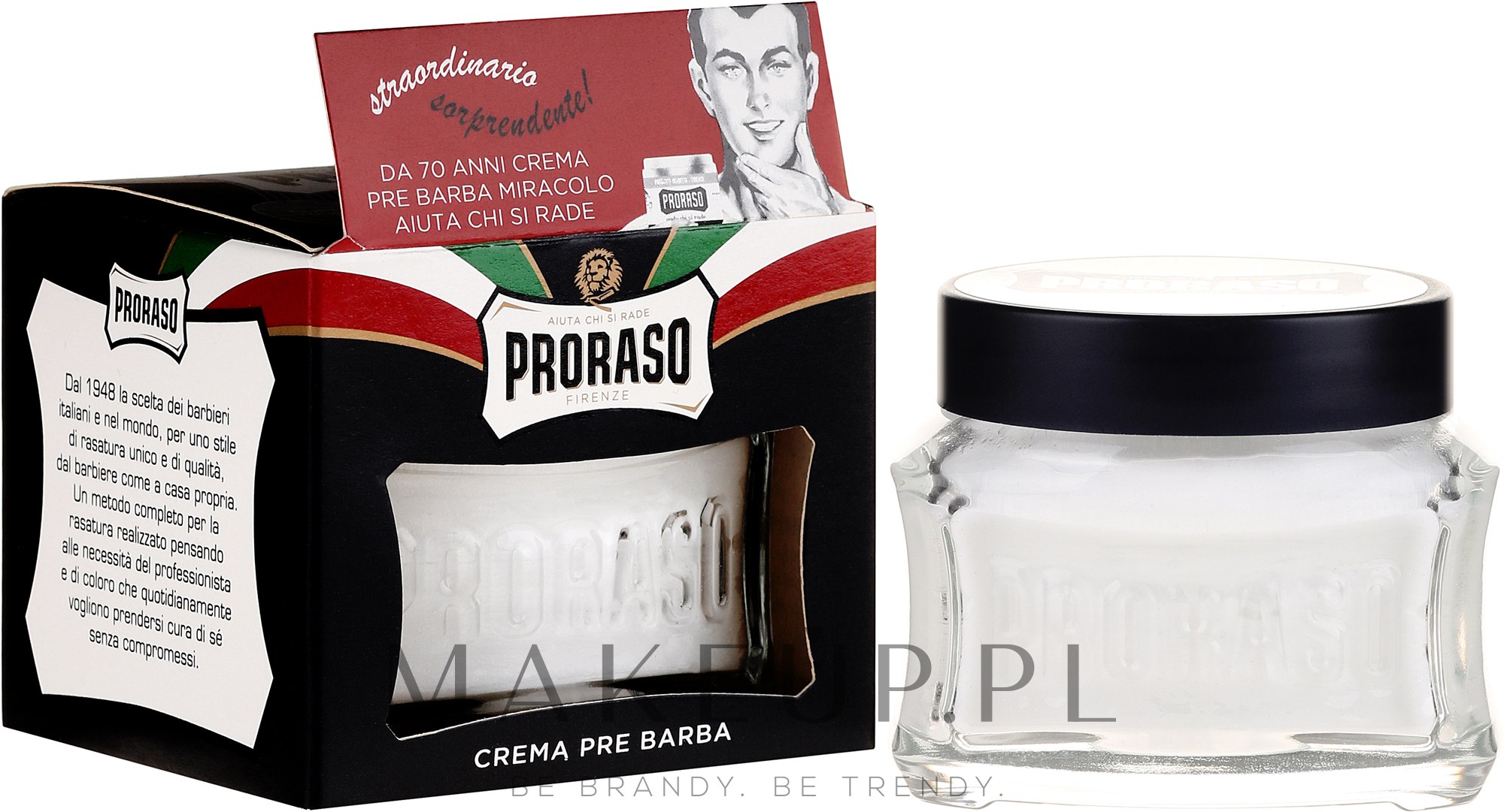 Krem do golenia - Proraso Blue Line Pre-Shave Cream — Zdjęcie 100 ml