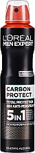 Dezodorant-antyperspirant Ochrona węglowa dla mężczyzn - L'Oreal Paris Men Expert — Zdjęcie N3