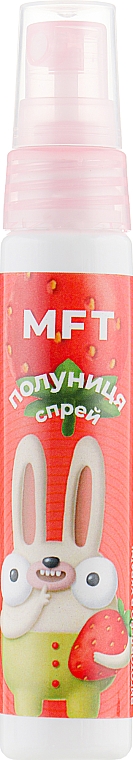 Odświeżający spray do ust Truskawka - MFT
