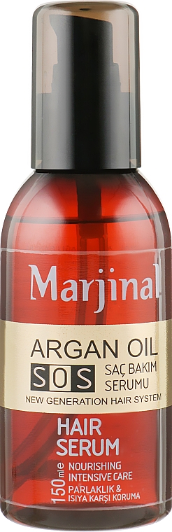 Serum do włosów z olejkiem arganowym - Marjinal Argan Oil Hair Serum — Zdjęcie N1