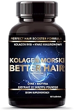 Kup PRZECENA! Suplement diety Kolagen morski. Lepsze włosy - Intenson Perfect Hair Booster Formula *