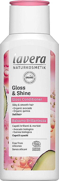 Odżywka do włosów - Lavera Gloss & Shine Gloss Conditioner — Zdjęcie N1