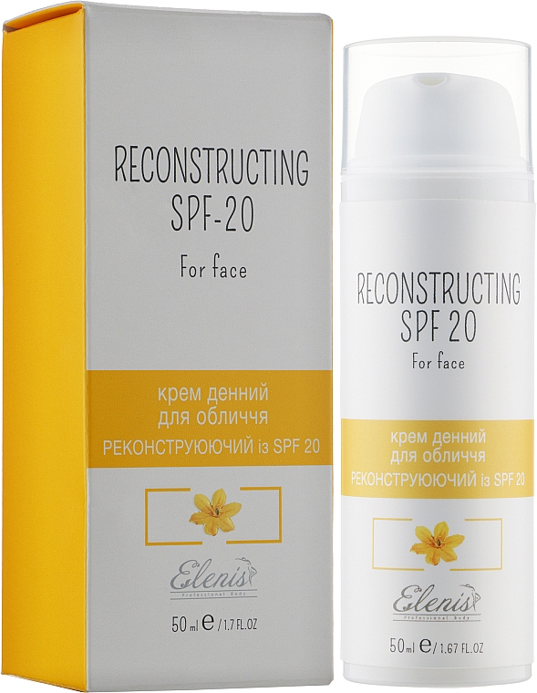 Odbudowujący krem na dzień - Elenis Primula Reconstructing SPF-20 — Zdjęcie N2