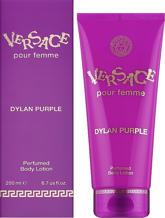 Versace Dylan Purple Body Lotion - Perfumowany balsam do ciała — Zdjęcie N2