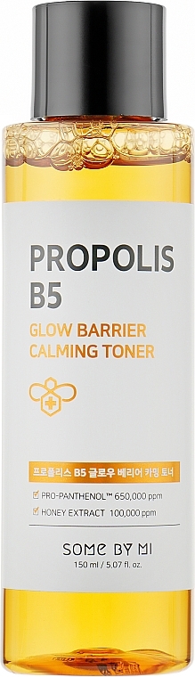 Odżywczy tonik do twarzy z propolisem - Some By Mi Propolis B5 Glow Barrier Calming Toner — Zdjęcie N1