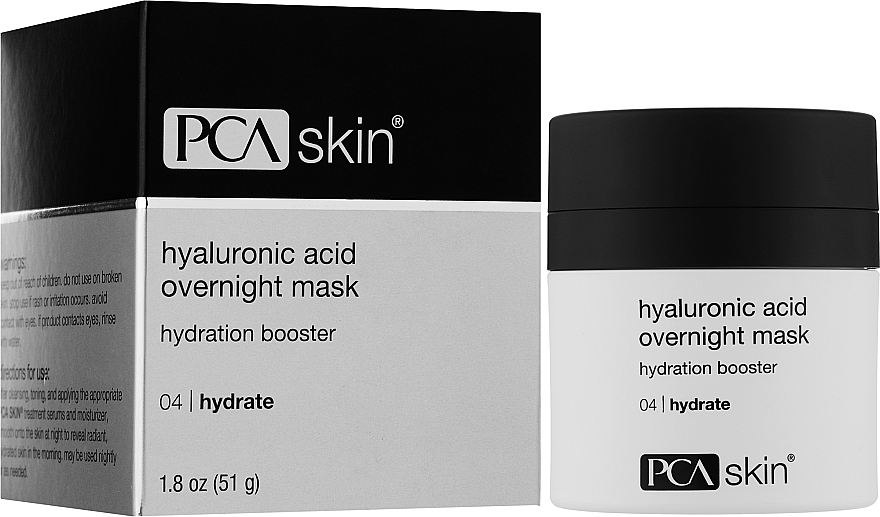 Maska do twarzy na noc - PCA Hyaluronic Acid Overnight Skin Care Face Mask — Zdjęcie N2