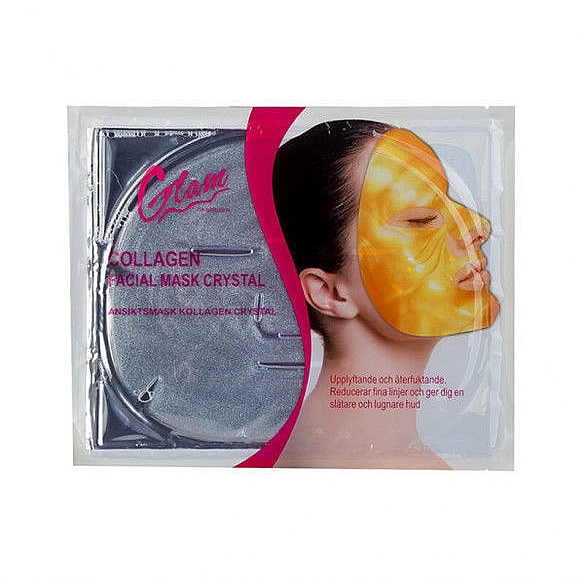 Kolagenowa maska do twarzy - Glam Of Sweden Collagen Facial Mask Crystal — Zdjęcie N1