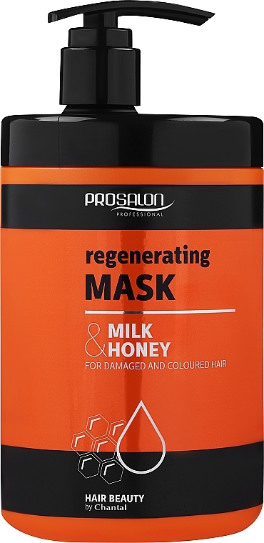 Regenerująca maska do włosów Mleko i miód - Prosalon Milk & Honey Regenerating Mask