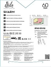 Rajstopy damskie Sharm, 60 Den, nero - Siela — Zdjęcie N2