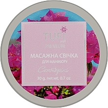 Kup Świeca do masażu z manicure Santorini - Tufi Profi Premium