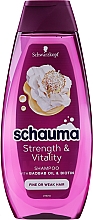 Kup Szampon do włosów cienkich i łamliwych - Schauma Strength & Vitality