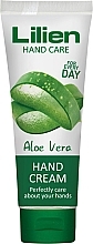 Krem do rąk - Lilien Aloe Vera Hand Cream — Zdjęcie N1