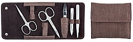 Zestaw do manicure, 5 elementów Cord - Erbe Solingen 9163 — Zdjęcie N1