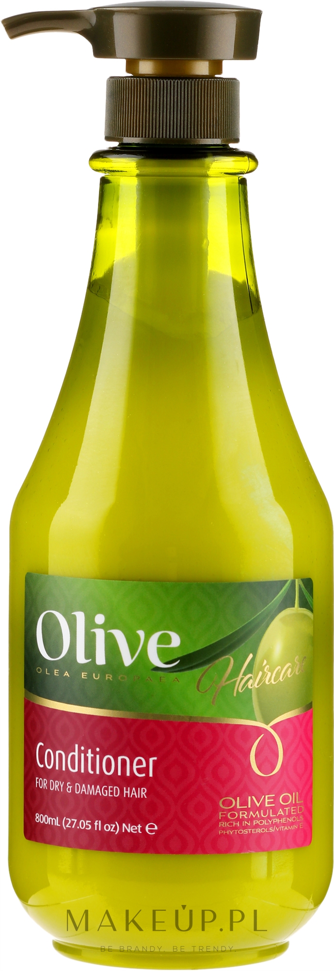 Odżywka do włosów suchych i zniszczonych - Frulatte Olive Dry & Damaged Hair Conditioner — Zdjęcie 800 ml