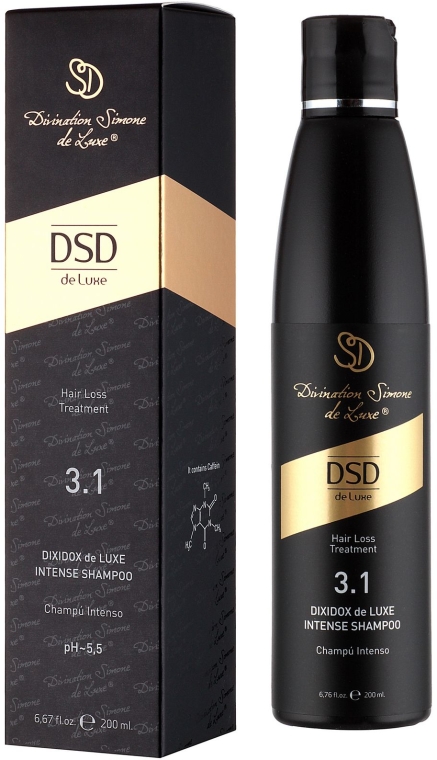 Intensywny szampon de Lux N 3.1 - Simone DSD De Luxe Dixidox DeLuxe Intense Shampoo