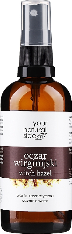 100% naturalna woda z oczaru wirginijskiego - Your Natural Side Spray — Zdjęcie N2