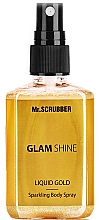 Rozświetlający spray do ciała - Mr.Scrubber Glam Shine Liquid Gold Sparkling Body Spray — Zdjęcie N1