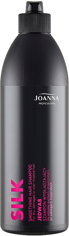 Wygładzający szampon do włosów suchych i zniszczonych Jedwab - Joanna Professional