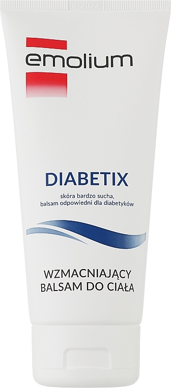 Wzmacniający balsam do ciała do skóry bardzo suchej - Emolium Diabetix  — Zdjęcie N1