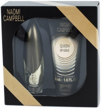 Kup Naomi Campbell Queen of Gold - Zestaw (edt 15 ml + sh/gel 50 ml)