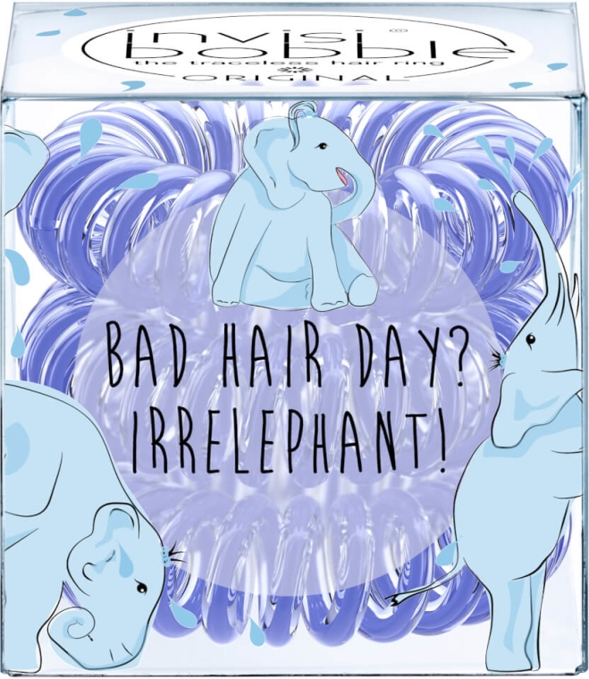 Gumki do włosów - Invisibobble Bad Hair Day? Irrelephant! — Zdjęcie N1