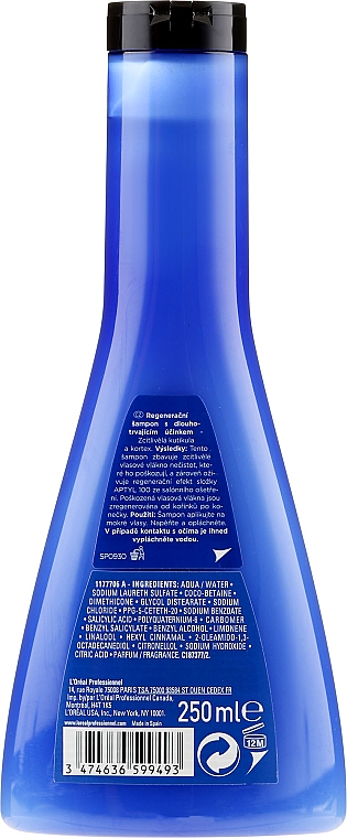 Szampon do cienkich włosów zniszczonych - L’Oreal Professionnel Pro Fiber Re-Create Shampoo — Zdjęcie N2