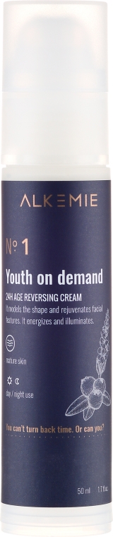 Odmładzający krem liftingujący do twarzy - Alkmie Youth On Demand 24H Age Reversing Cream — Zdjęcie N3