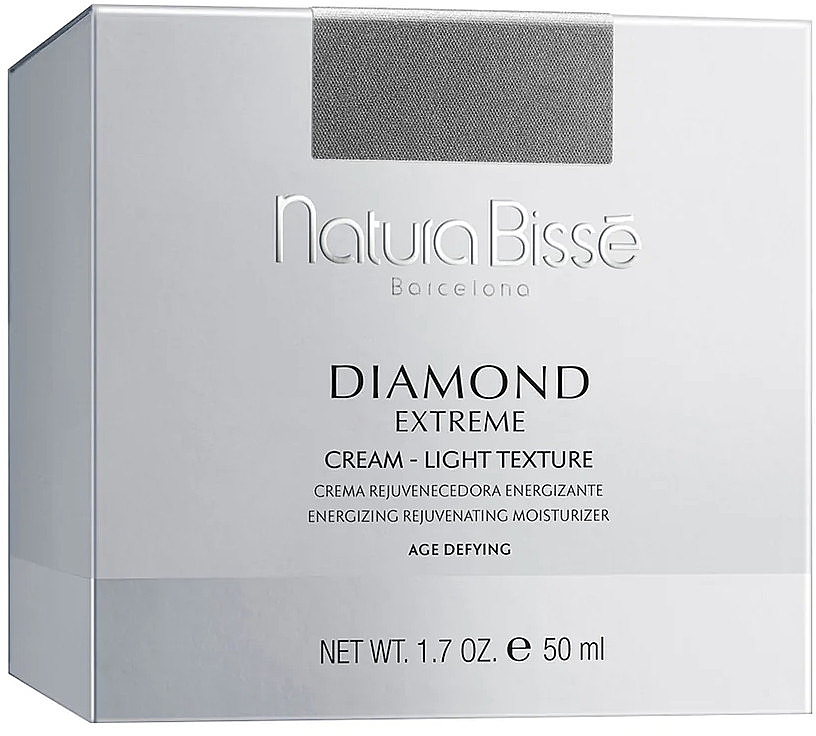 Odmładzający krem nawilżający do twarzy o lekkiej konsystencji - Natura Bisse Diamond Extreme Cream Light Texture — Zdjęcie N3