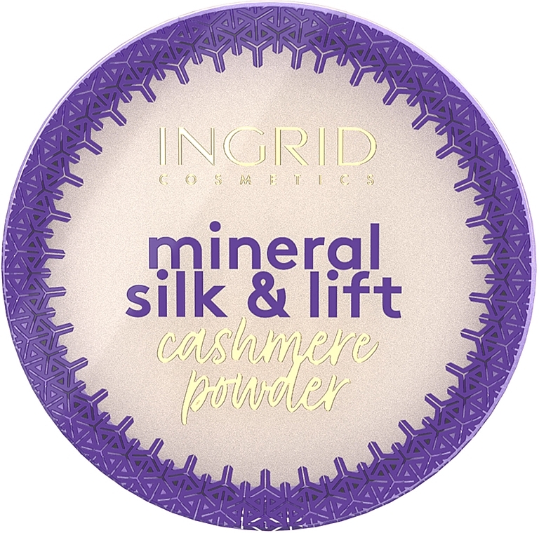 Puder w kompakcie - Ingrid Cosmetics Mineral Silk & Lift Cashmere Powder — Zdjęcie N1