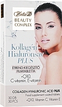 Suplement diety z kolagenem i kwasem hialuronowym - Helia-D Beauty Vitamins Collagen & Hyaluronic Acid — Zdjęcie N1