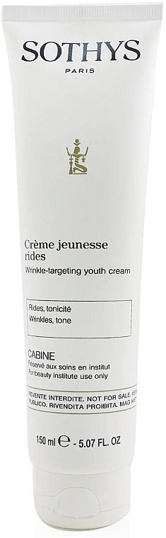 Krem przeciwzmarszczkowy - Sothys Wrinkle-Targeting Youth Cream (tubka) — Zdjęcie N1