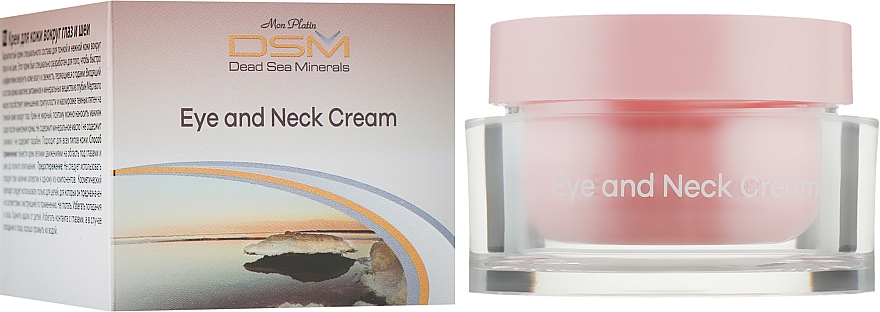 Krem do szyi i skóry wokół oczu - Mon Platin DSM Eye and Neck Cream — Zdjęcie N2