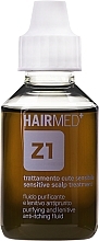 Kup PRZECENA! Płyn do wrażliwej skóry głowy przeciw swędzeniu - Hairmed Z1 Purifying And Lenitive Anti-Itching Fluid *