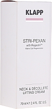 Kup Liftingujący krem ​​przeciwzmarszczkowy na szyję i dekolt - Klapp Stri-PeXan Neck & Decollete Lifting Cream