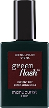 WYPRZEDAŻ Lakier do paznokci - Manucurist Green Flash Led Nail Polish * — Zdjęcie N2