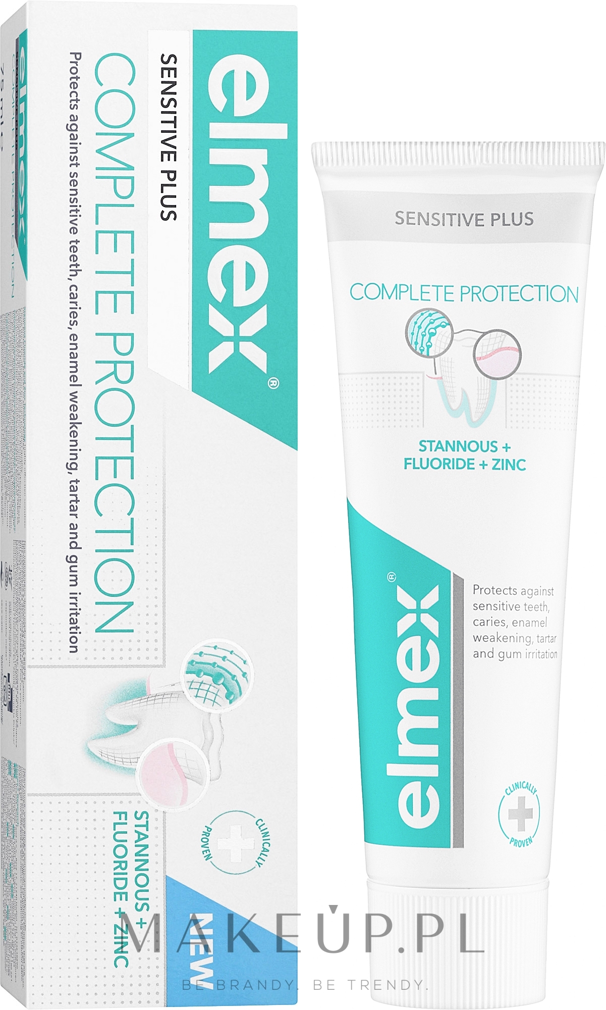 Pasta do zębów Pełna ochrona - Elmex Sensitive Plus Toothpaste — Zdjęcie 75 ml