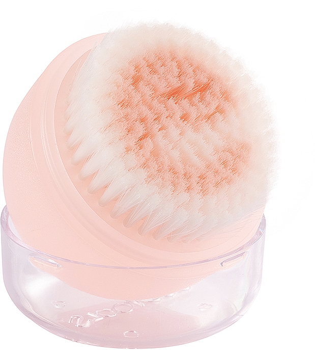 Szczoteczka do mycia twarzy, różowa - EcoTools Compact Deep Cleansing Facial Brush — Zdjęcie N1