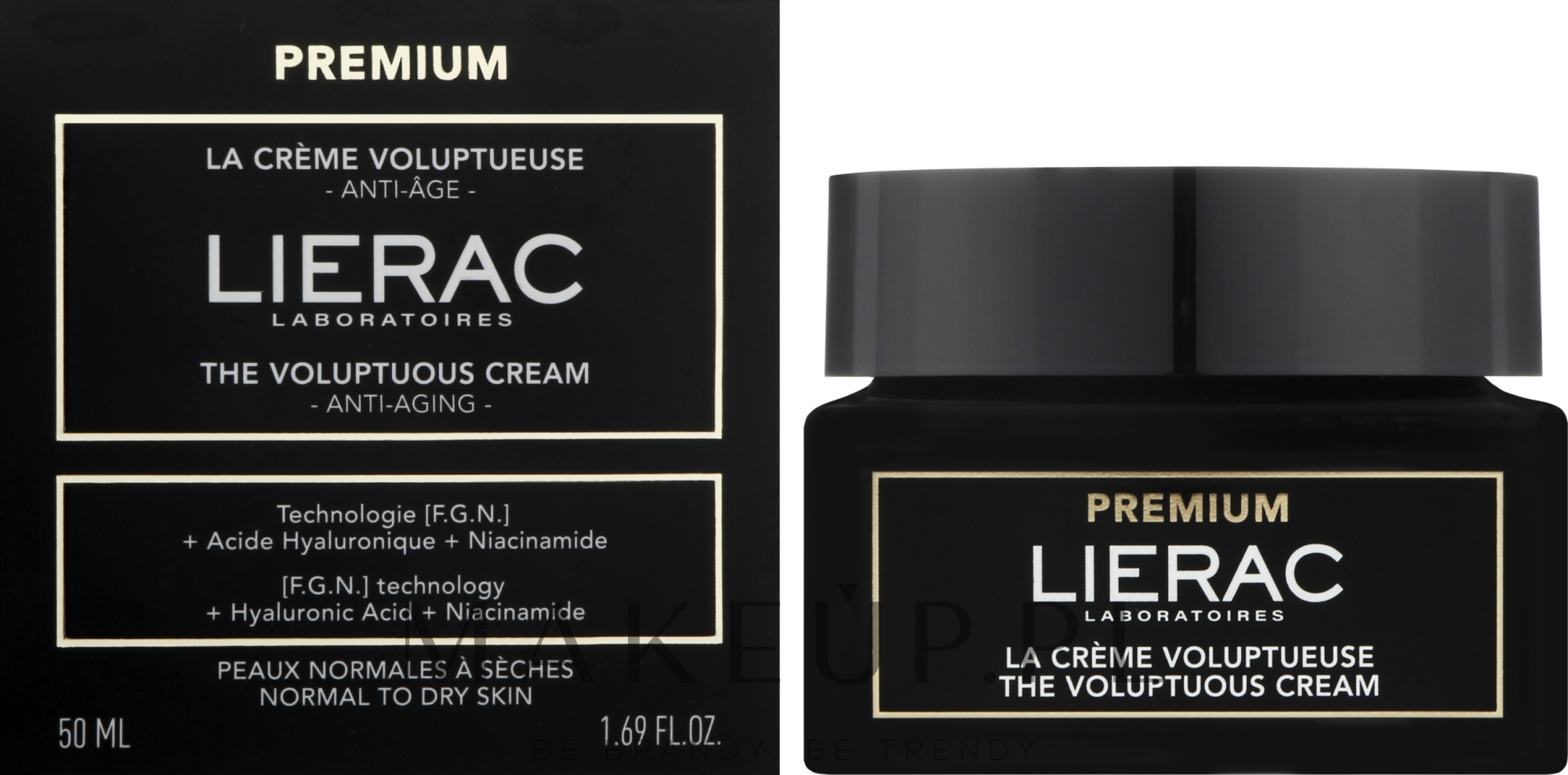 Krem do twarzy - Lierac Premium The Voluptuous Cream — Zdjęcie 50 ml