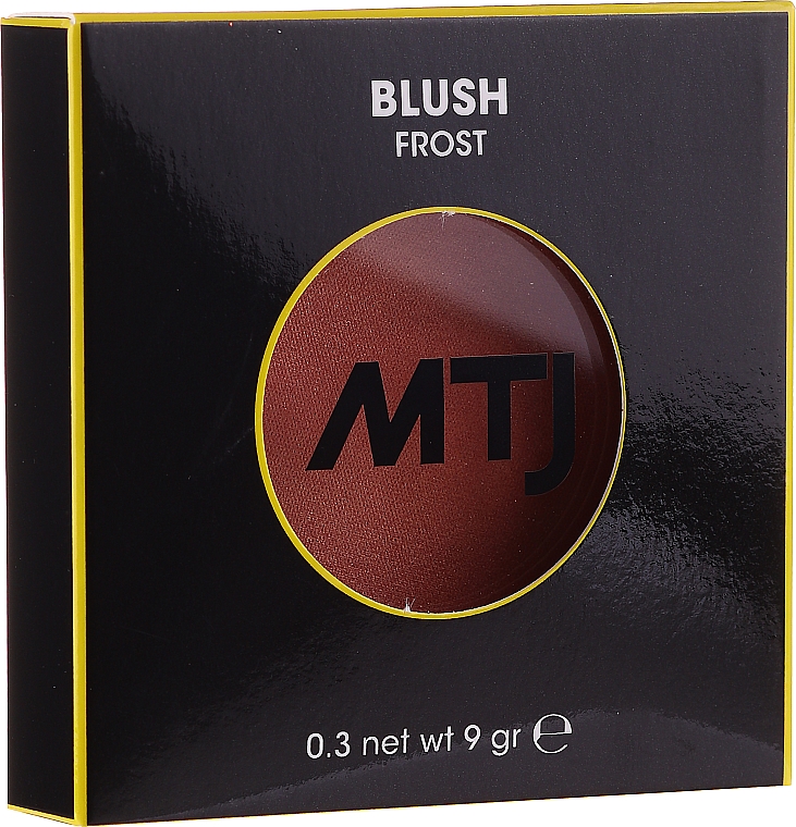 Róż do policzków - MTJ Cosmetics Frost Blush — Zdjęcie N1