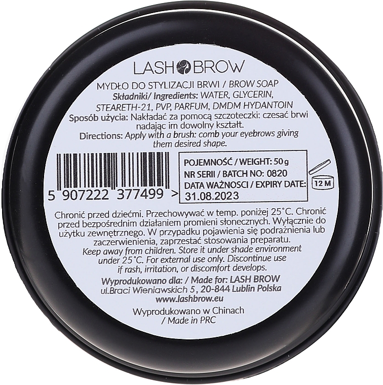 Mydło do stylizacji brwi - Lash Brow Soap — Zdjęcie N2