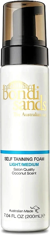 Pianka samoopalająca - Bondi Sands Self Tanning Foam Light/Medium — Zdjęcie N1